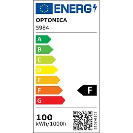 LED SMD Floodlight 100W CCT IP65 Black Body (OPTONICA)