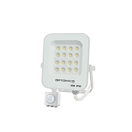 10W, 900lm, LED floodlight with motion sensor, IP65