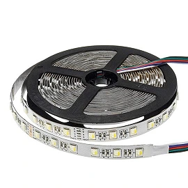 12mm, RGB+WH LED strip, 60d/m, 24V, 16W/m, 1600Lm/m, IP20