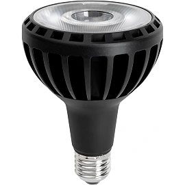 LED bulb PAR30 E27 25W 2400lm 4500K black (OPTONICA)
