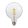 6.5W E27 G125 Optonica Filament LED bulb, 810Lm, 300°, 2700K - SP1860