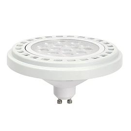 15W, GU10, FR111, LED spot, 1200lm, 30°