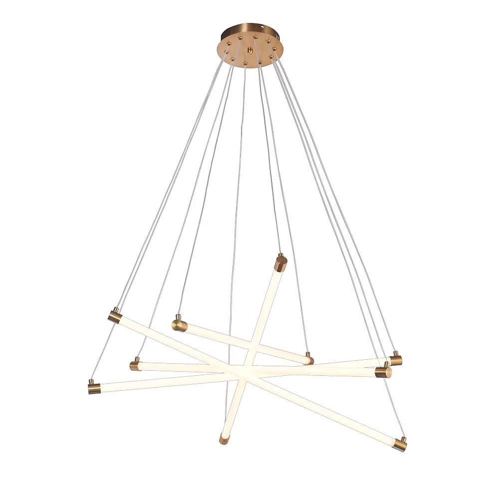 LED Pendant Lamp 35W, copper, 3000K warm white, 2800 lm, Ø800 mm (IP20) (Optonica)