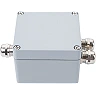 Optonica waterproof aluminium terminal block box IP68, 3 terminals (SKU 6510)