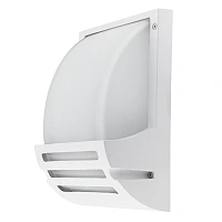 Optonica 7402 āra sienas gaismeklis, E27, IP44, balts