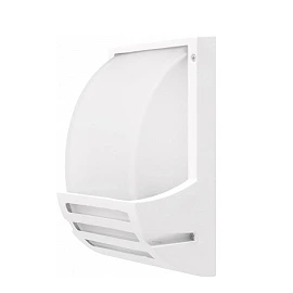 Optonica 7402 āra sienas gaismeklis, E27, IP44, balts
