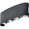 Optonica 7411 LED āra sienas gaismeklis, 8 W, 3000 K, IP65, melns