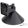 Āra sienas lampa E27, IP44, melna — Optonica 7565