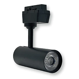 LED Track Light 12W, 2700K warm white, 1200 lm, 24°, Ø50×130 mm – black (Optonica)