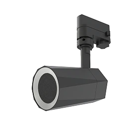 LED RGB 1-fāžu sliežu skaļrunis ar Bluetooth, melns (Optonica)