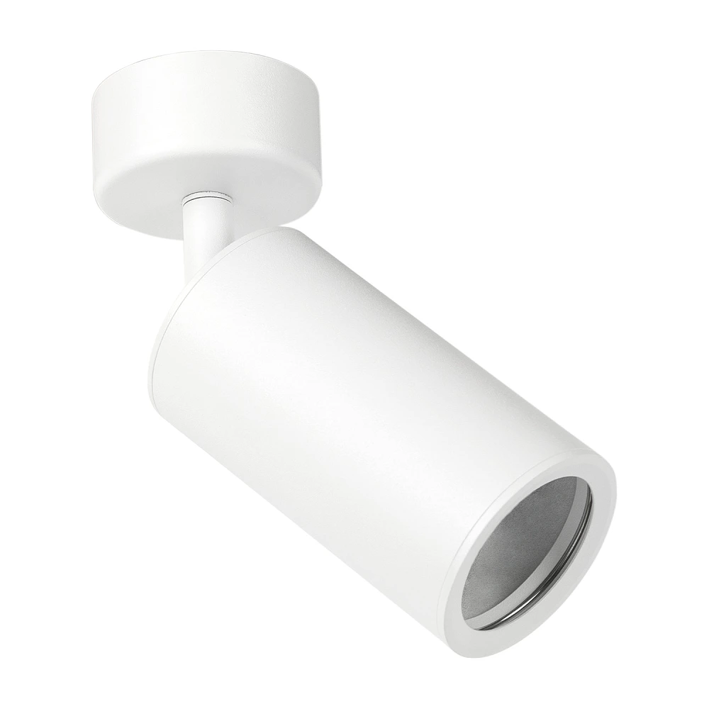 Spotlight 1x GU10, aluminium, Ø60×108 mm – white (Optonica)