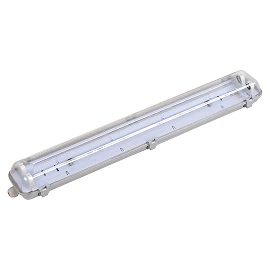 2 x T8 LED tube body set, IP65 - 600mm