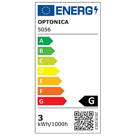 8m, Black Outdoor String Light with Colorful Bulbs 10pc