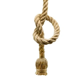 Indoor Rope 1x E27 Lamp Holder