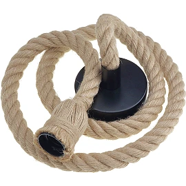 Indoor Rope 1x E27 Lamp Holder