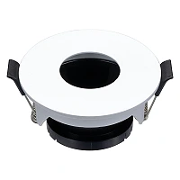 Iebūvējams gaismeklis 2035, GU10, Ø83 mm, IP20, balts (Optonica)