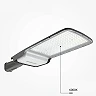 LED ielu gaismeklis 200W, 30000lm, 6000K, IP65, pelēks (Optonica 9229)