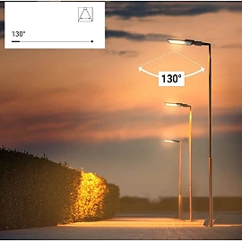 LED ielu gaismeklis 100W, 12000lm, 6000K, IP65, pelēks (Optonica 9244)