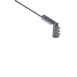 LED ielu gaismeklis 200W, 24000lm, 6000K, IP65, pelēks (Optonica 9247)
