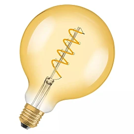 4W, E27 Vintage LED spuldze, 1906 DIM GLOBE 28, 2000K, OSRAM, 4058075270008