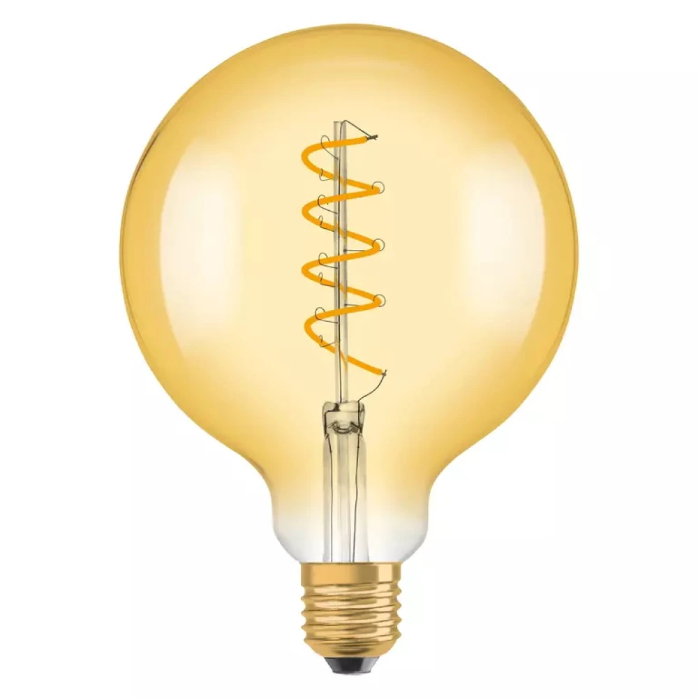 4W, E27 Vintage LED spuldze, 1906 DIM GLOBE 28, 2000K, OSRAM, 4058075270008