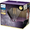 Philips 5W LED Classic 40W Diamond E27 2700K 500lm Clear Glass Dimmable