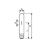MASTER HPI-T Plus 400W/645 E40 Quartz Metal Halide Lamp (Philips)