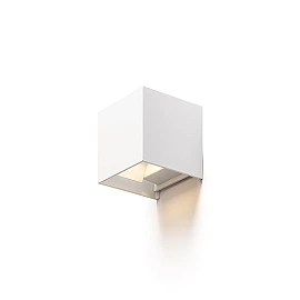 TITO SQ outdoor wall light LED 6W 3000K IP54 white (Rendl)