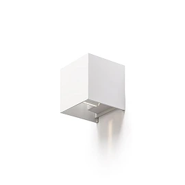 TITO SQ outdoor wall light LED 6W 3000K IP54 white (Rendl)