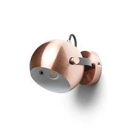 AGNETA surface spotlight copper/black, E27 11W (Rendl)