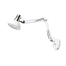 ANTE WALL adjustable wall lamp white/matt nickel, E27 15W (Rendl)