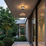 BRENDA outdoor surface-mounted lamp black, LED 9W 3000K (Rendl)