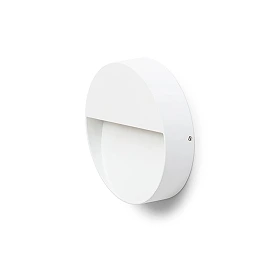 AQILA R outdoor wall lamp white, LED 6W 3000K (Rendl)