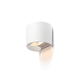 TITO R DIMM outdoor wall lamp white, LED 2x3W 3000K (Rendl)