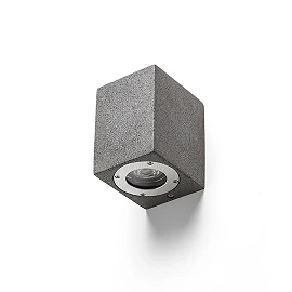 KANE I outdoor wall lamp dark granite, GU10 5W (Rendl)