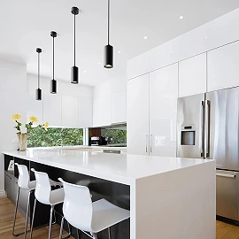BELENOS pendant light black, GU10 9W (Rendl)