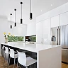 BELENOS pendant light black, GU10 9W (Rendl)