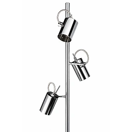 Rendl BUGSY FLOOR R10520 stāvlampa, 3x GU10, hroms