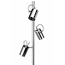 Rendl BUGSY FLOOR R10520 stāvlampa, 3x GU10, hroms