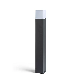 Outdoor bollard lamp "CLYDE", 1xE27, 28W, anthracite grey, RENDL, R13638