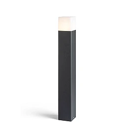 Outdoor bollard lamp "CLYDE", 1xE27, 28W, anthracite grey, RENDL, R13638
