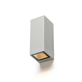 Outdoor wall light, IP44, "DESMOND II", 2x GU10, R1360x