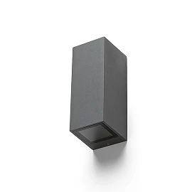 Outdoor wall light, IP44, "DESMOND II", 2x GU10, R1360x