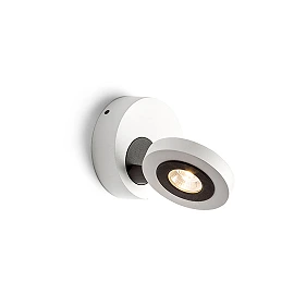 DIGA I LED surface/wall light 5W 3000K white/anthracite (Rendl)