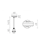 ELISA 1-circuit track pendant E27 black/chrome (Rendl R13204)