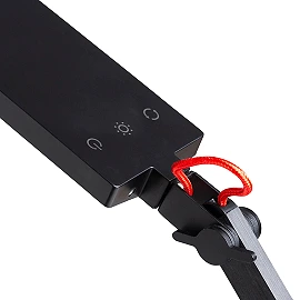 RENDL NORMA DIMM desk lamp black/red, LED 10W, CCT 3000–6500K (R14293)