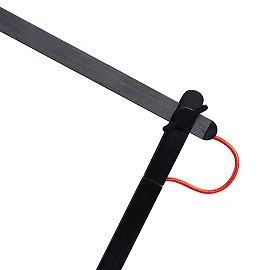 RENDL NORMA DIMM desk lamp black/red, LED 10W, CCT 3000–6500K (R14293)
