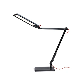RENDL NORMA DIMM desk lamp black/red, LED 10W, CCT 3000–6500K (R14293)