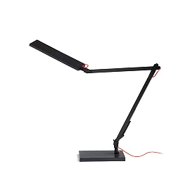 RENDL NORMA DIMM desk lamp black/red, LED 10W, CCT 3000–6500K (R14293)