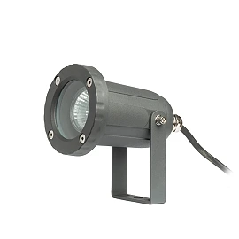 HEAVY DUTY outdoor reflector anthracite grey 230V GU10 50W IP65